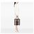 Saco Tote Vertical Burberry Brown TB Monogram E-Canvas Stripe Marrom - vista 6