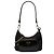 Prada Black Re Nylon Brushed Leather Front Pocket Hobo