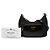 Prada Black Re Nylon Brushed Leather Front Pocket Hobo - view 7