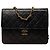 Chanel Black Small CC Quilted Lambskin Single Flap Nero