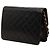 Chanel Black Small CC Quilted Lambskin Single Flap Nero - vista 2