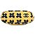 Sac à main Chanel Yellow CC Printed Canvas Floral Frame Jaune - vue 3