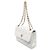 Chanel White Medium Lambskin Wild Stitch Single Flap Blanc - vue 2