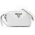 Bolsa Camera Prada White Saffiano Lux Branco