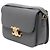 Céline Celine Gray Classique Shiny Calfskin Triomphe Crossbody Castaño Gris antracita - vista 2