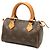 Louis Vuitton Brown Monogram Nano Speedy Marrom - vista 2