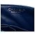 Chanel Blue Classic Caviar East West Single Flap Blau - Ansicht 5
