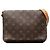 Louis Vuitton Brown Monogram Musette Tango Short Strap Castaño