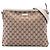 Borsa a tracolla Gucci in tela GG beige