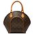 Louis Vuitton Brown Monogram Ellipse PM Marrom