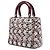 Dior Red Medium Tweed Cannage Lady Dior Vermelho Bordeaux - vista 2