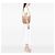 Borsa a tracolla Prada in Tessuto beige con catena in resina - vista 6
