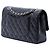 Chanel Black Medium Classic Caviar Double Flap Schwarz - Ansicht 2