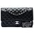 Chanel Black Medium Classic Caviar Double Flap Schwarz - Ansicht 7