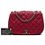 Chanel Red Medium Quilted Caviar Casual Pocket Flap Rosso - vista 7
