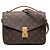 Louis Vuitton Brown Monogram Pochette Metis Marron