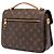Louis Vuitton Brown Monogram Pochette Metis Marron - vue 2