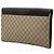 Clutch a Busta Gucci Beige GG Supreme - vista 2