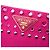 Pochette Prada Pink Canvas Canapa Bijoux Rose - vue 5