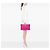 Pochette Prada Pink Canvas Canapa Bijoux Rose - vue 6