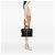 Prada Business-Tasche aus schwarzem Saffiano-Leder gestreift - Ansicht 6