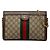 Gucci Beige Small GG Supreme Web Ophidia Chain Crossbody