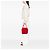 Borsa a tracolla Bottega Veneta Cube in Nappa Intrecciato rossa Rosso - vista 5