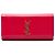 Autre Marque Clutch Saint Laurent Red Grain de Poudre Monogram Cassandre Roja