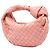 Bottega Veneta Mini Jodie in Nappa Intrecciato Rosa - vista 2