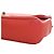 Chanel Red Small Lambskin Elegant Chain Single Flap Rouge - vue 14