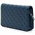 Chanel Blue CC Embossed Lambskin Diamond Wallet On Chain Geldbörse Blau - Ansicht 2