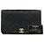 Chanel Black CC Quilted Lambskin Turnlock Full Single Flap Nero - vista 6