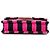 Prada Bolso Bandolera de Lona Canapa Righe Rosa - vista 3
