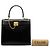 Céline Celine Black Leather Toggle Clasp Top Handle Bag - view 7