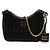 Borsa Satchel Miu Miu in nappa Matelassé nera Nero