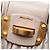 Miu Miu Beige Matelassé Nappa Turnlock Tote - Ansicht 5