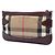 Burberry Beige House Check Canvas Bridle Peyton Crossbody - vista 2