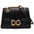 Dolce & Gabbana Borsa a tracolla DG Amore in vitello nero