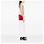 LOEWE Bandolera asimétrica Anagram de piel granulada roja - vista 6