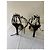 Dsquared2 Sandali con Tacco Alto Decorati con Cristalli Nero Gold hardware - vista 3