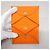 Hermès Hermes Calvi Orange Leather Card Case - view 6