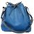 Noe Borsa a tracolla Louis Vuitton Epi Petit Noé Blu
