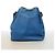 Noe Borsa a tracolla Louis Vuitton Epi Petit Noé Blu - vista 11