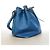Noe Borsa a tracolla Louis Vuitton Epi Petit Noé Blu - vista 2