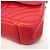 Borsa a tracolla Prada Time Lag in pelle Rosso - vista 6