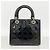 Bolsa Christian Dior Cannage Lady Preto - vista 13