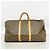 Louis Vuitton Boston Monogram Keepall 55 Castaño - vista 14