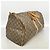 Louis Vuitton Boston Monogram Keepall 55 Castaño - vista 2
