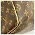 Louis Vuitton Boston Monogram Keepall 55 Castaño - vista 7