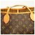Louis Vuitton Monogram Neverfull MM Tote Bag Brown - view 10